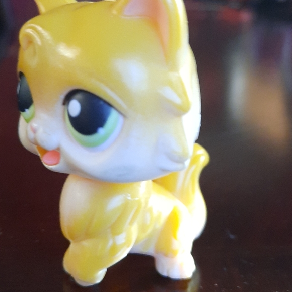 LPS first generation rare green eyes cat - Picture 6 of 7